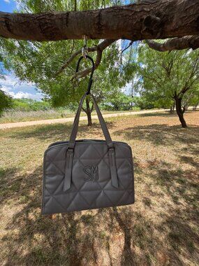 Steve Madden quilted crossbody tote